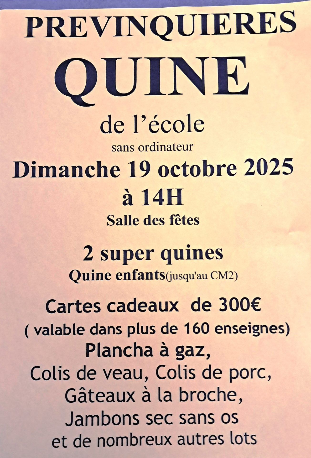 Lire la suite à propos de l’article QUINE de l’ÉCOLE